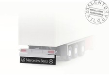 Herpa 054355 8er Set Spritzschutz "Mercedes-Benz" für Anhänger und Auflieger -