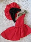 Vintage 1984 Mattel Barbie Oscar de la Renta Collection Series IV Red Gown