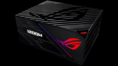 ASUS ROG Thor 1200W Platinum ATX Modular Power Supply RGB 80 PLUS