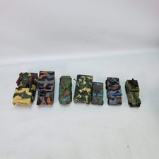 Micro Machines Military Vehicle Lot Multicolor Camo Tanks Jeep Missile Launcher