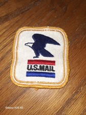 Vintage USPS Embroidered Patch – 3.25 x 3 in