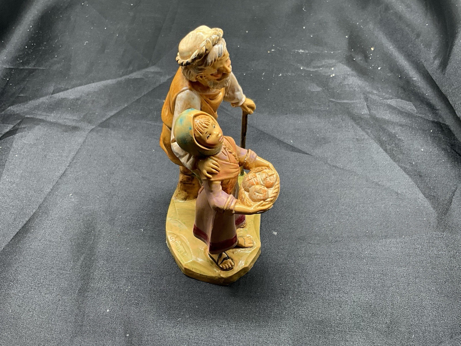 Fontanini  Nativity 5” Abigail & Peter - LE, 1993 Italy #65274 Box & Story Card