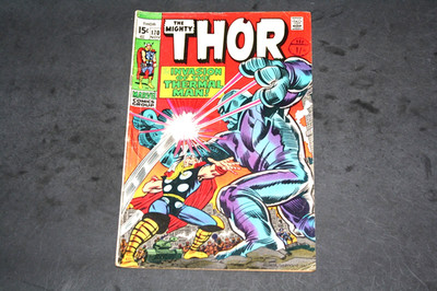 The Mighty Thor #170 - US Marvel Comics Group 1969 (Silver Age) - Jack Kirby Art