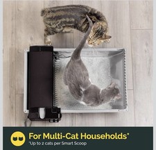 Automatic Self Cleaning Litter Box Cat Pet Zone Kitty Pan Smart Scoop