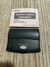 Seiko ET2240 Spanish English Translator Made in Japan