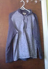 Woolrich Men's L Gray/Blk Sweater 1/2 Zip Mock Neck Fleece Outdoor Jacket EUC — photo 2