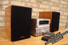 Teac MC-D80 HI-FI 3cd charger system w/remote and Bluetooth re, serviced tested
