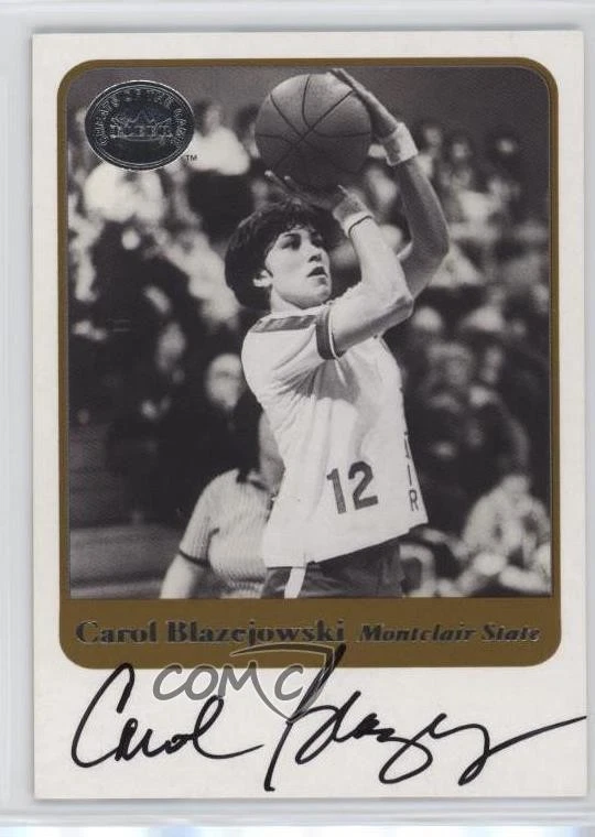 Carol Blazejowski trading card
