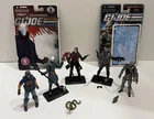GI Joe Figure Lot of 5: Firefly, Cobra Commander, POC, Renegades, ROC 2009 -11