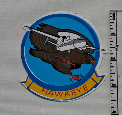 US Navy Hawkeye E-2 Decal Scotchcal 3M Minnesota Mining Manufacturing Co. VTG