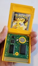 Pokemon Yellow Nintendo Game Boy New Battery Genuine PAL 1999 Retro