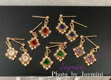 Earrings For Fashion Royalty Integrity Poppy Parker NuFace Dolls Crystal Jewelry