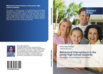Behavioral interventions in the junior high school students Hema latha Aptheeri