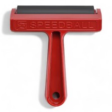 4-Inch Hard Rubber Brayer for Smooth Printing