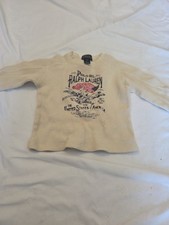 Polo Ralph Lauren Kids Long Sleeve Size 2T Brown USA Graphic Thermal