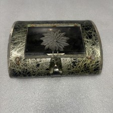 Vintage 1950 s Box Style Lucite Purse Made In Miami With Original Tag No Handle