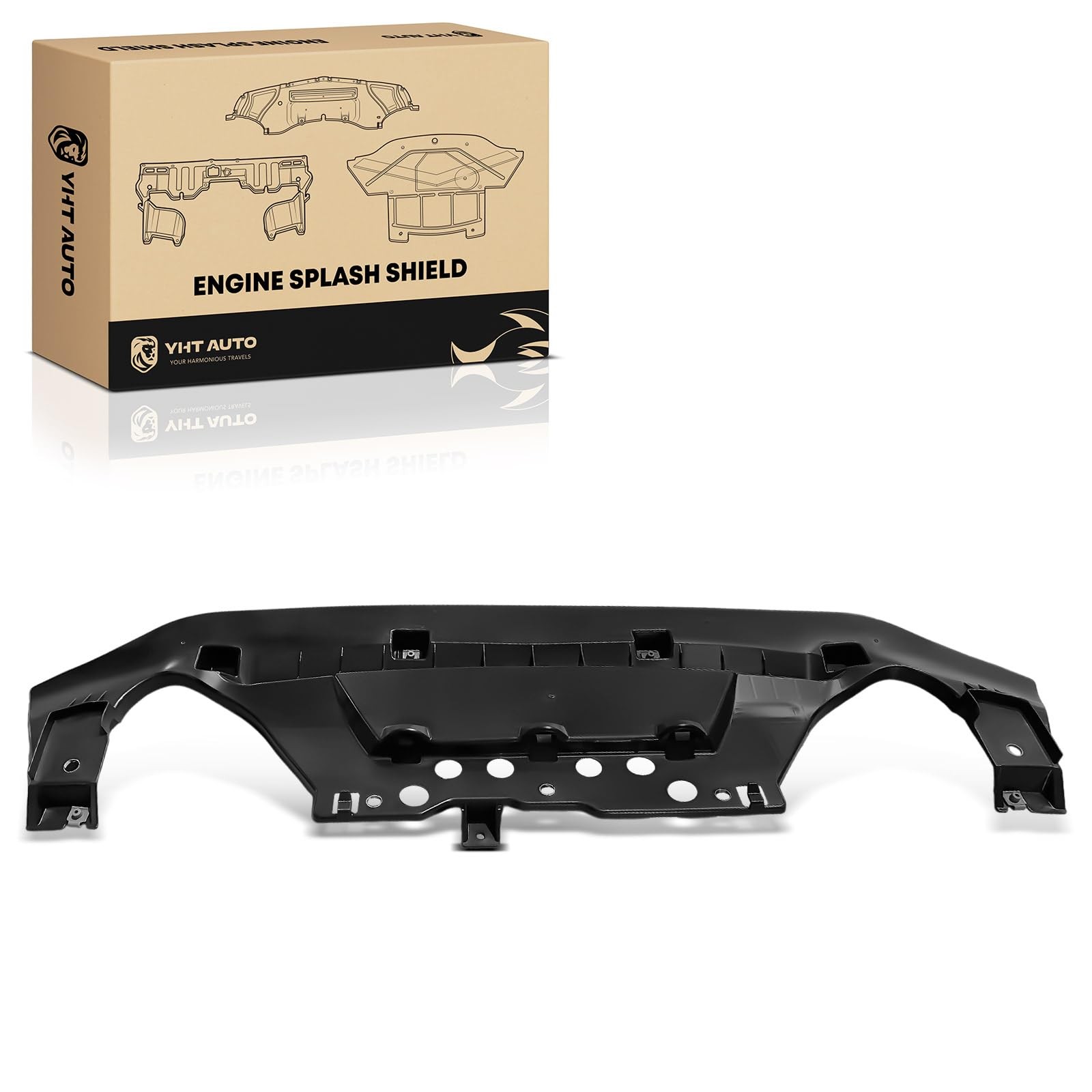 Front Side Engine Splash Shield for Mazda 3 2014-2016