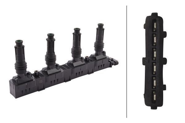HELLA Ignition Coil Fits Opel Agila Astra Combo Corsa Vauxhall 5DA 193 175-861