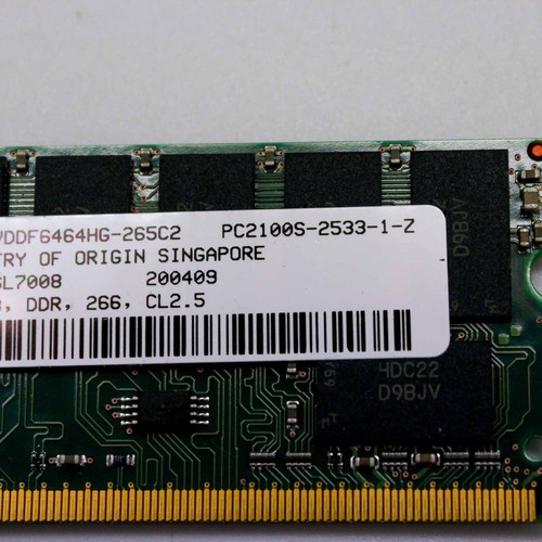 512 MB SO-DIMM RAM MT16VDDF6464HG-265C2 - Bild 3 von 4