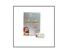 Zig Zag Silver Slim Slow Burning Rolls 24 x 4 m - 1 box