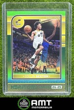 Collin Sexton 2024-25 Panini Hoops Green 1/99 Utah Jazz #35
