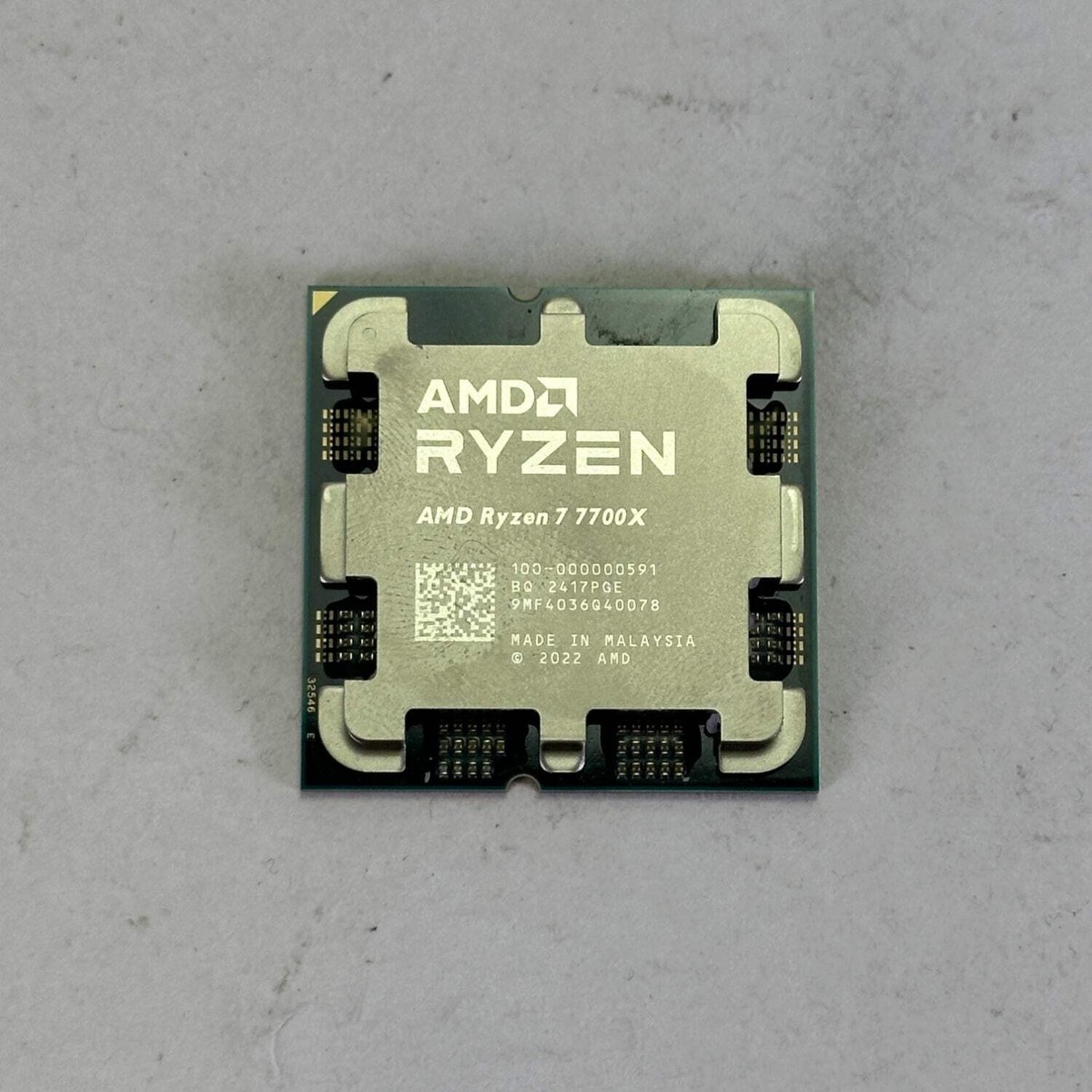 AMD Ryzen 7 7700X 5.40GHz 8 Core 100-000000591 16 Thread AM5 | eBay