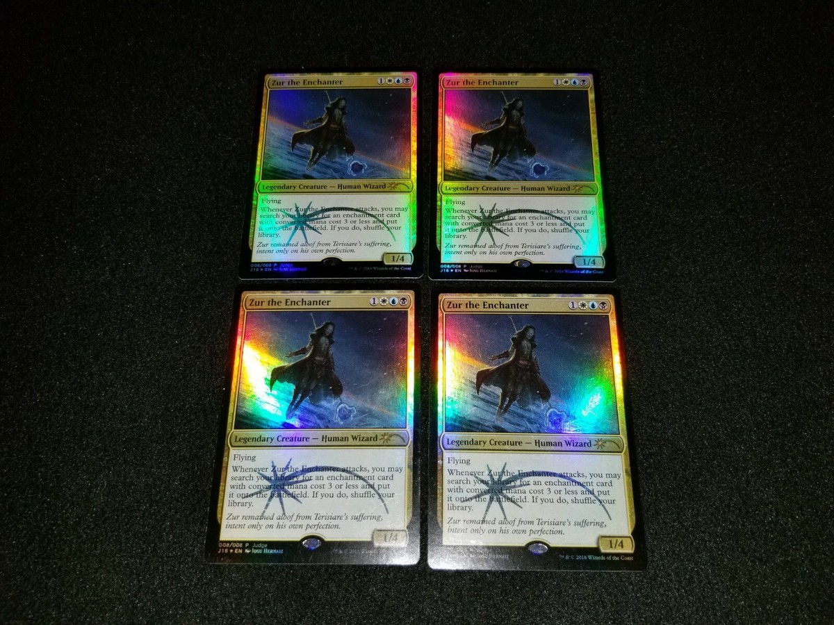 マジック:ザ・ギャザリング Zur the Enchanter JUDGE Foil MTG 1x Judge Promo multicolor rare NM- FOIL Zur the