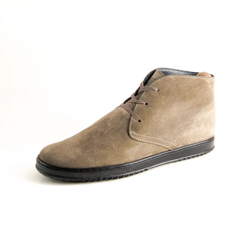 Hogan Chukka Botines Beige Cuero Gamuza Hombre Zapato Talla US 11 EU 44 Foto 2 de 4
