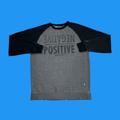 DGK Mens Size L Negative 2 Positive Skateboarding Graphic Pullover Sweat Shirt - Picture 1 of 15