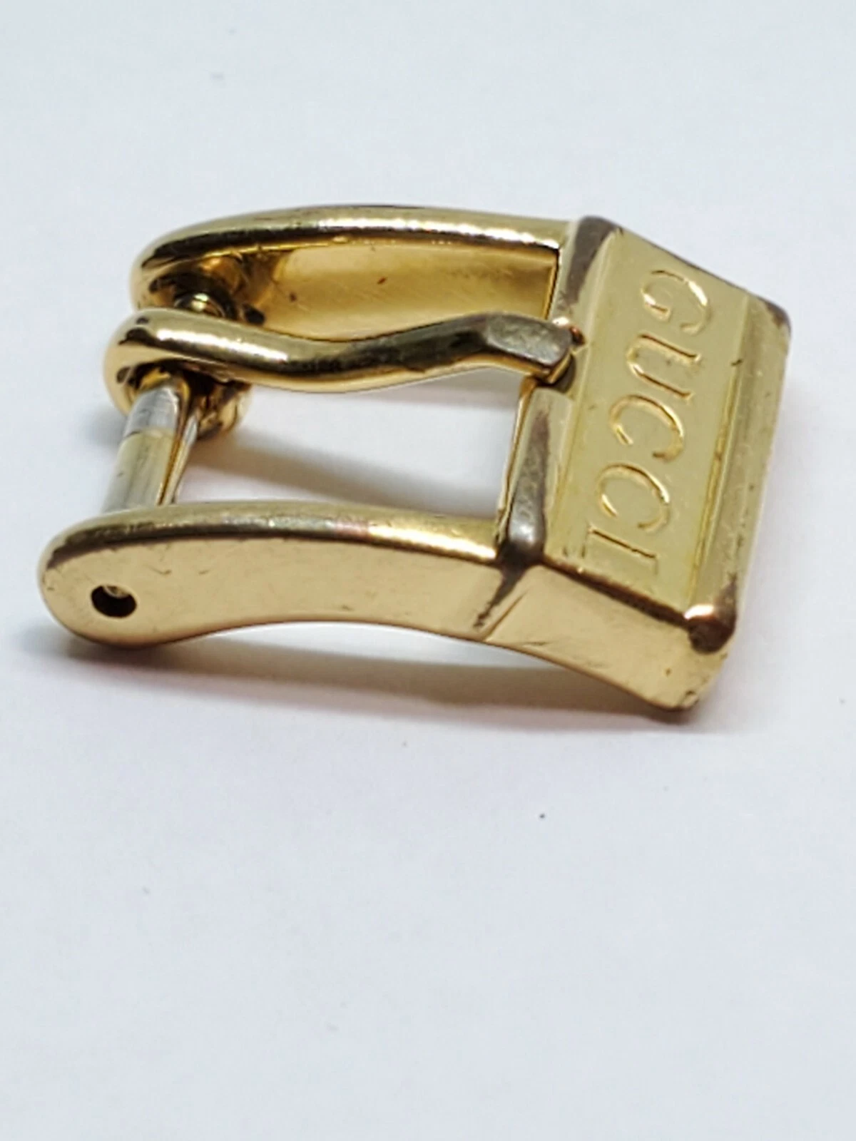 BRACELET DE MONTRE GUCCI 8 MM COULEUR OR BOUCLE