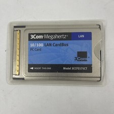 3COM MEGAHERTZ 10/100 LAN CARDBOX PC CARD WITH XJACK CONNECTOR