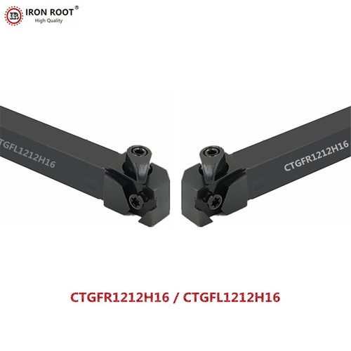 1 Stück CTGFR1212H16 + CTGFL1212H16 CNC Drehwerkzeug Außennuten Werkzeughalter - Bild 4 von 6