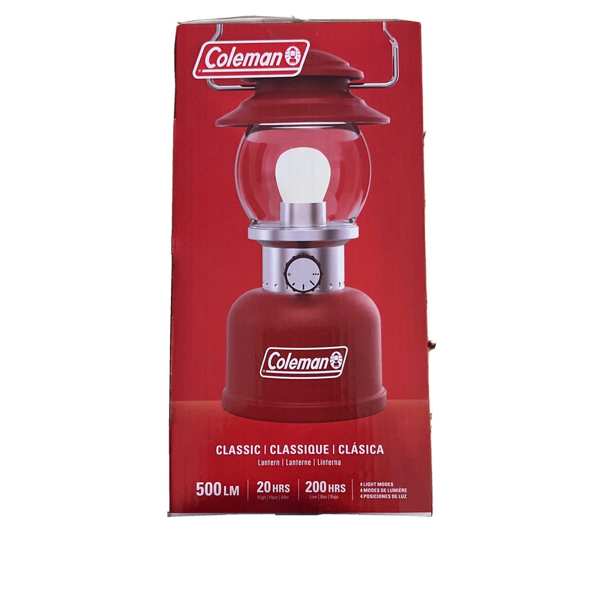 Coleman Classic 500 Lumens Lantern - Red | eBay