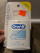 Discontinued Oral-B Ultra Floss Dental Floss Mint 27 yd 25 m New Sealed NOS