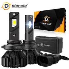 RIDROID 9006 LED Headlight Bulb Conversion Kit Low Beam White Super Bright 6500K