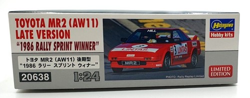Hasegawa Kits 1/24 Scale 20638 Toyota MR2 (AW11) Late Version '86 Sprint Winner - Picture 5 of 5