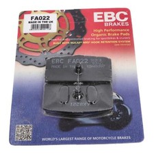 Bremsbeläge vorne für BMW R60 R60/7 R75/6 R80 R90/6 R100 EBC Satz FA022