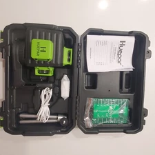 Huepar B03CG Cross-Line Laser Level - Black/Green