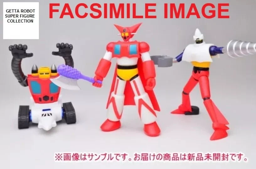 GETTER ROBOT SUPER FIGURE COLLECTION SERIE COMPLETA TAKARA TOMY SPACE ROBOT - Immagine 2 di 4