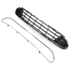 For Ford Fusion 2010 2011 2012 Front Bumper Lower Grille + Chrome Molding Trim