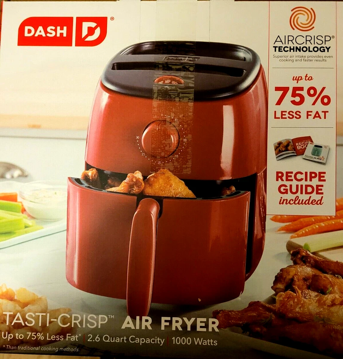 Dash air fryer 6 qt top