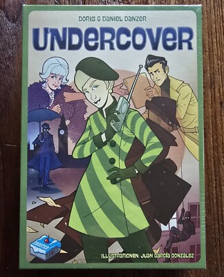 Undercover [Kommunikationsspiel, Agentenspiel, Anlege-/Memospiel]