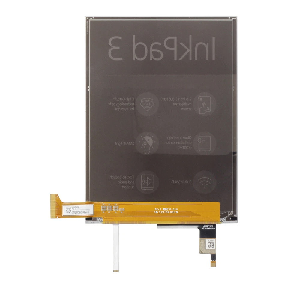 7.8 inch ED078KH4 for Pocketbook 740 Inkpad 3 PB740 pro display replacement - Image 2 of 4