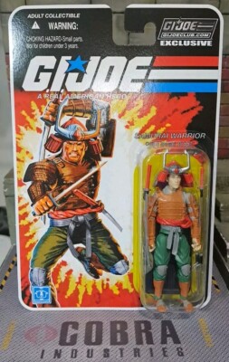 GI JOE ~ 2018 BUDO SAMURAI WARRIOR ~ MOC MOSC ~ FSS 7.0 COLLECTORS CLUB