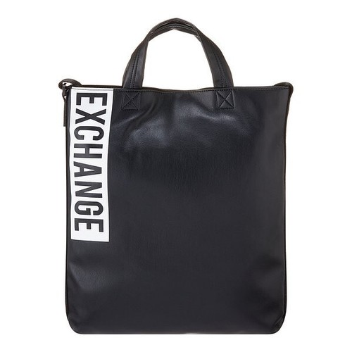 $ 140 A|X Armani Exchange Logo Shopping Bag, Black - Picture 2 of 5