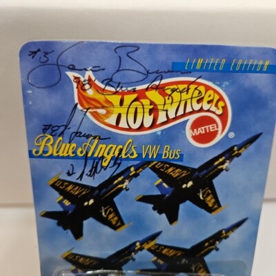 【1997】ホットウィール ブルーエンジェル VW バス ミニカー 新製品 開封】ワーゲンバス【Hot Wheels】ホット