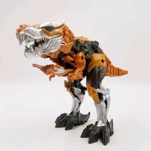 Grimlock Transformers Age of Extinction Movie 4 2014 Hasbro Flip & Change Works - Picture 20 of 20