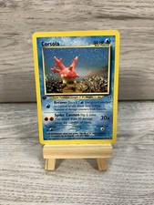 Corsola 37/75 1st Edition Pokémon Card Neo Discovery Uncommon WOTC 