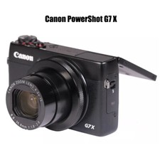 Canon PowerShot G7X Digital Camera 20.3 MP 4.2X Optical Zoom W/SD Card - 95 New