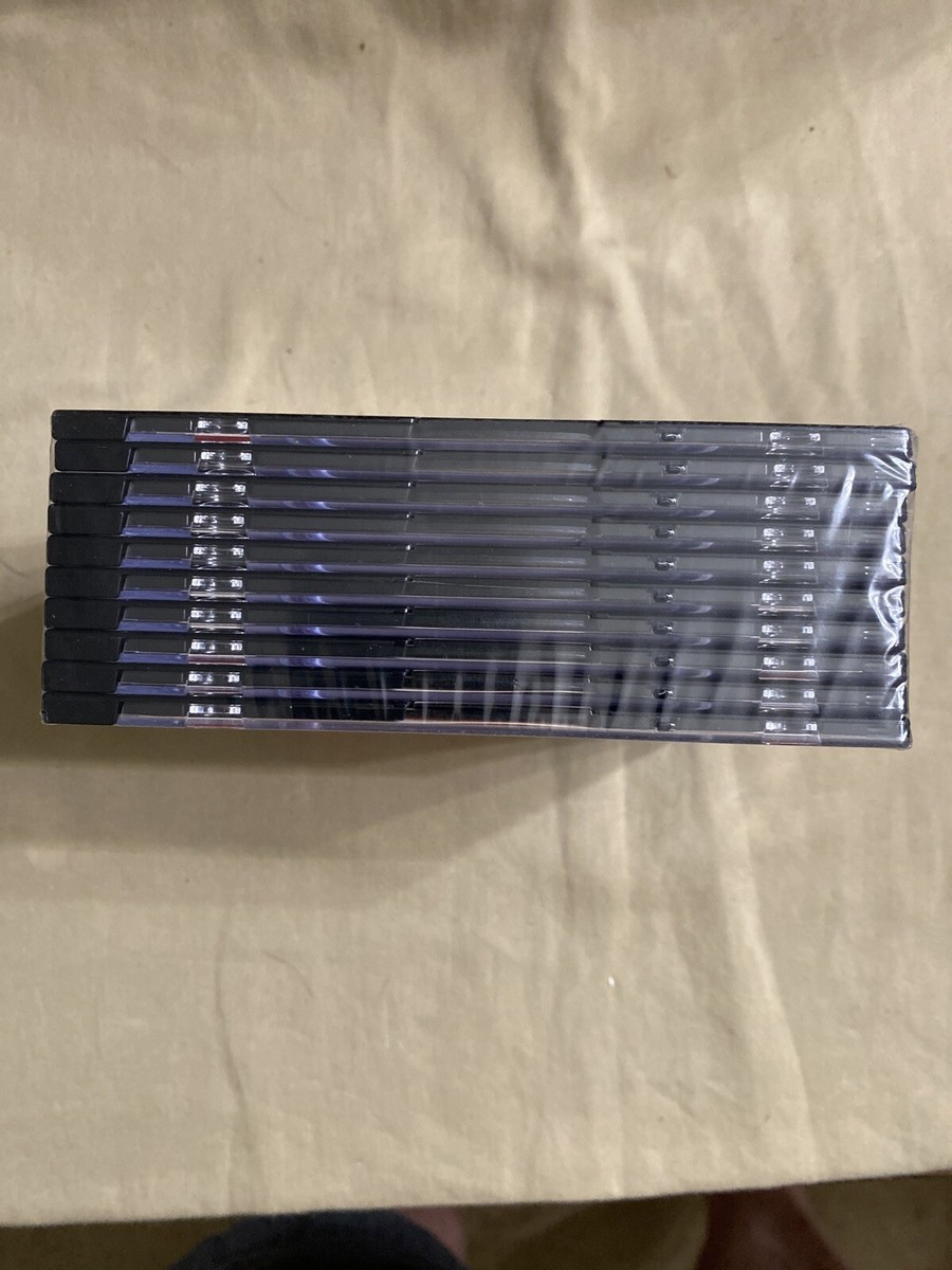 TDK Data CD-R 32X Slimline Jewel Case 10 Pack NIP SEALED 80 MIN